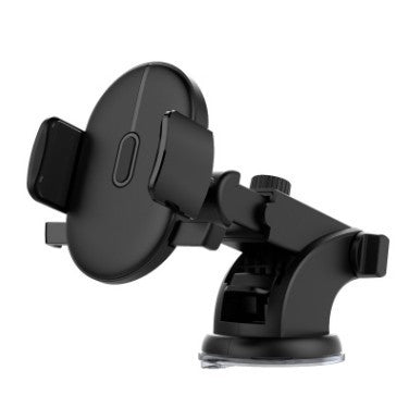 Telescopic Car Phone Holder with Suction Cup – Adjustable Dashboard Mount