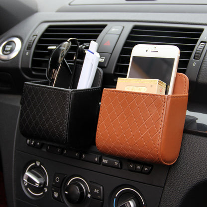 Multi-Function Car Storage Bag – Convenient Air Outlet Organizer for Accessories